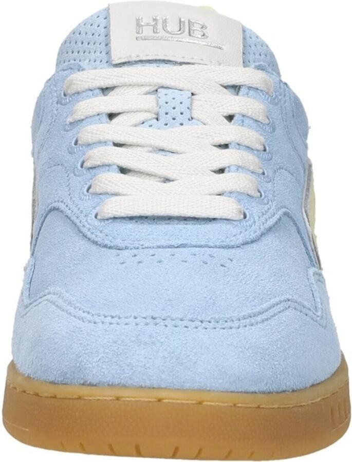HUB Vancouver suède sneakers lichtblauw - Foto 3