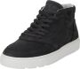 Hub Nevada Hoge sneakers Leren Sneaker Heren Blauw - Thumbnail 2