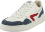 Hub Court-z Men Lage sneakers Leren Sneaker Heren Wit - Thumbnail 2