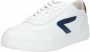 Hub Baseline-m Lage sneakers Leren Sneaker Heren Wit - Thumbnail 3