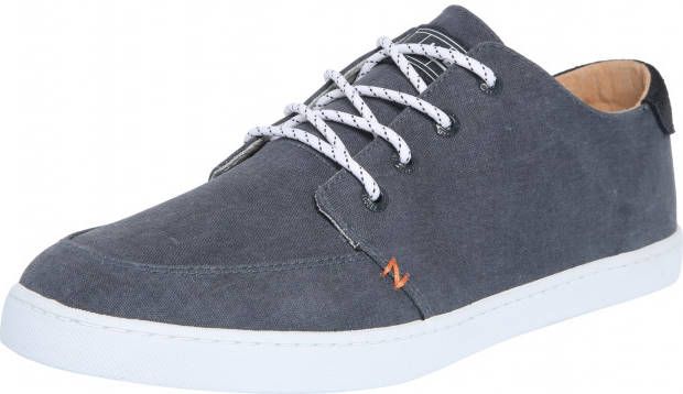 Hub Boss Casual schoen veter Heren Navy White Canvas - Foto 8