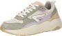Hub Glide S43 Sneakers Beige Groen Combi W6207S43-S23-B58 - Thumbnail 5