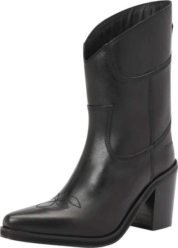 HUGO Boots & laarzen Miley Heel Bootie 70 in zwart