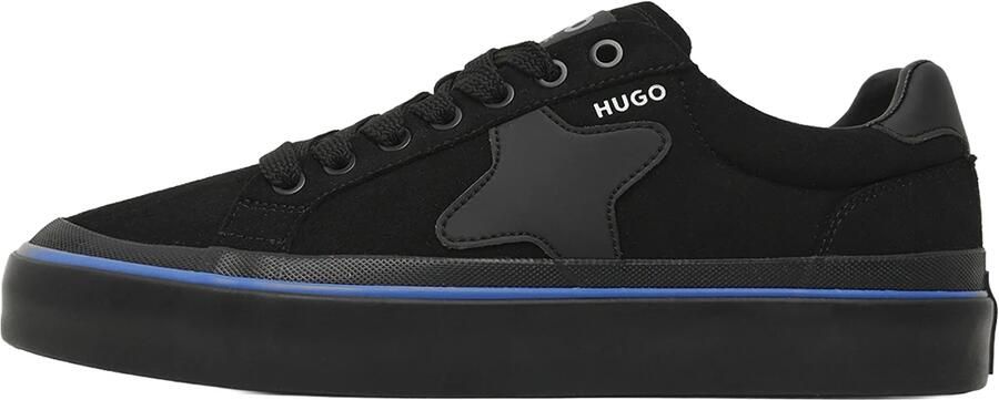 HUGO Sneakers laag 'Blue-X' zwart