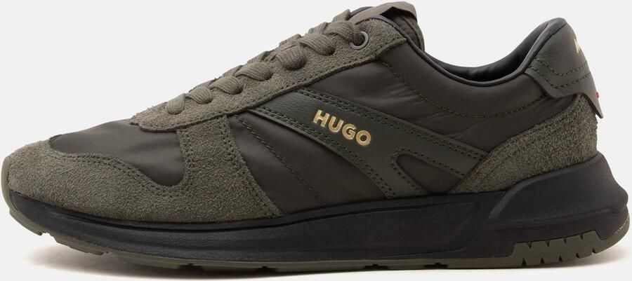 HUGO Sneakers laag 'GO3' donkergroen