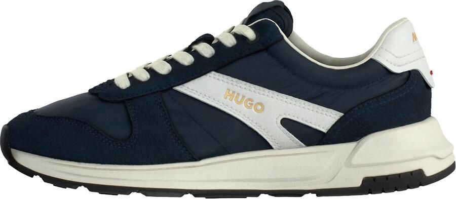 HUGO Sneakers laag 'GO3' marine wit