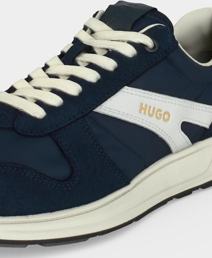 HUGO Sneakers laag 'GO3' marine wit - Foto 3