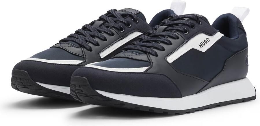 Hugo Boss Icelin Runn sneaker met suède details - Foto 3