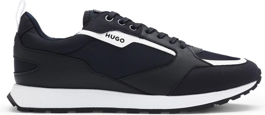 Hugo Boss Icelin Runn sneaker met suède details - Foto 7