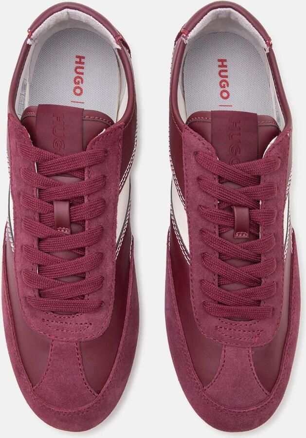 HUGO Sneakers laag 'Lytton' goud bordeaux wit - Foto 2