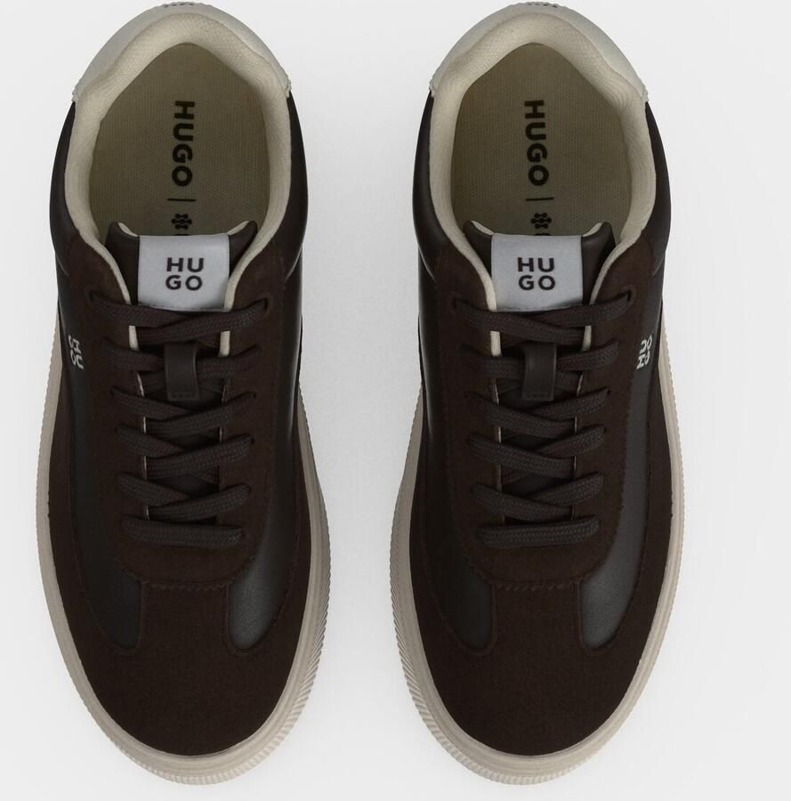 HUGO Sneakers laag 'Lyzz' donkerbruin - Foto 2
