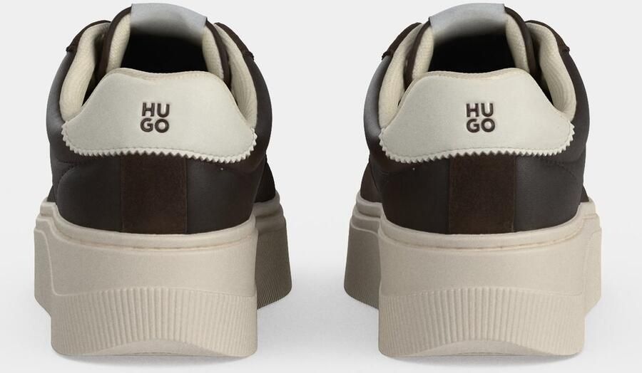 HUGO Sneakers laag 'Lyzz' donkerbruin - Foto 4