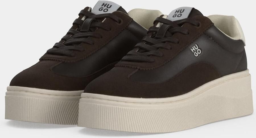 HUGO Sneakers laag 'Lyzz' donkerbruin - Foto 5
