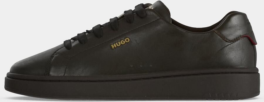 HUGO Sneakers laag 'Neston' donkerbruin
