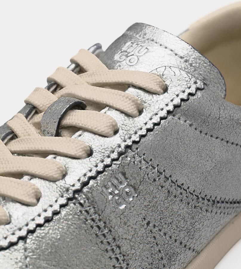 HUGO Sneakers laag 'Serenata' beige zilver - Foto 2