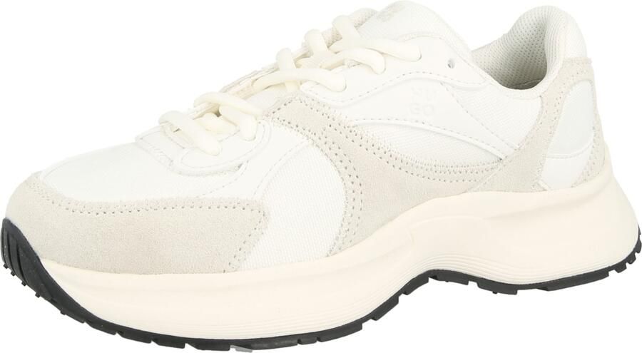 HUGO Sneakers laag 'Starlit' crème wit