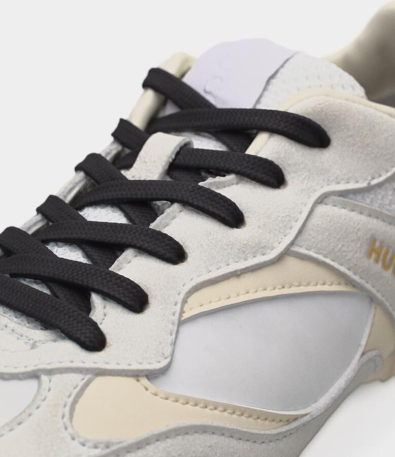 HUGO Sneakers laag wit wolwit wit gemêleerd - Foto 2