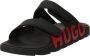 HUGO Slippers met labelprint model 'Evander' - Thumbnail 1