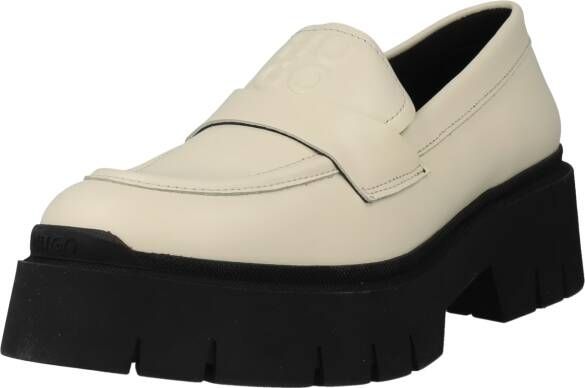 HUGO Loafers & ballerina schoenen Kris Loafer in beige