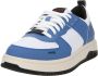 Hugo Boss Lichtblauwe Vetersneakers voor Blue - Thumbnail 2