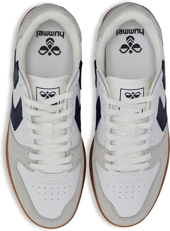 Hummel Sneakers laag beige navy wit - Foto 3