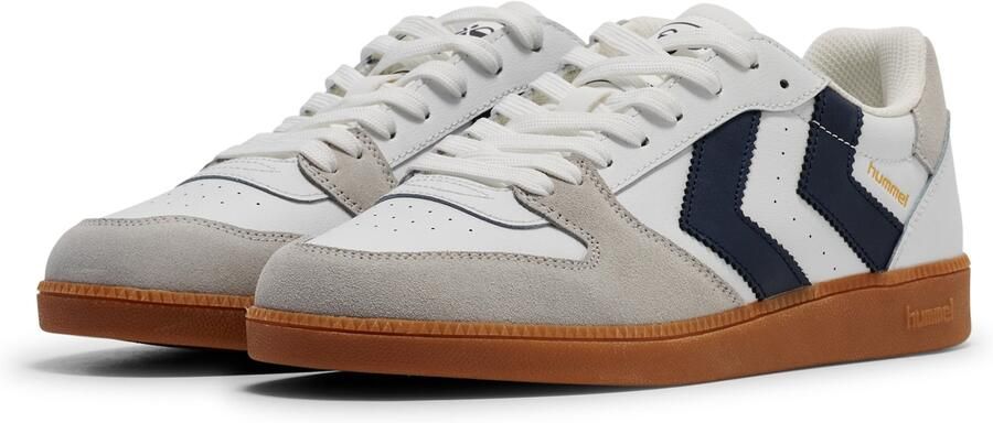 Hummel Sneakers laag beige navy wit - Foto 5