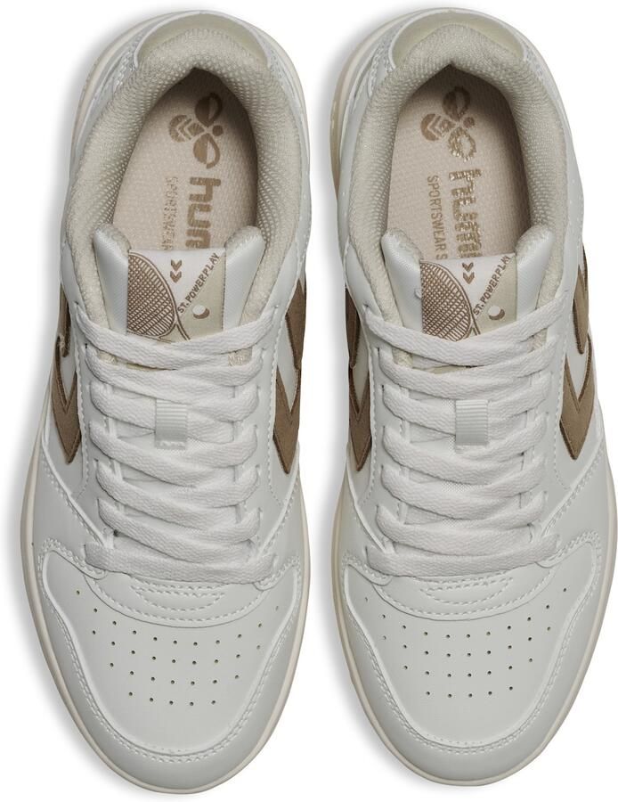 Hummel Sneakers laag beige wit - Foto 4