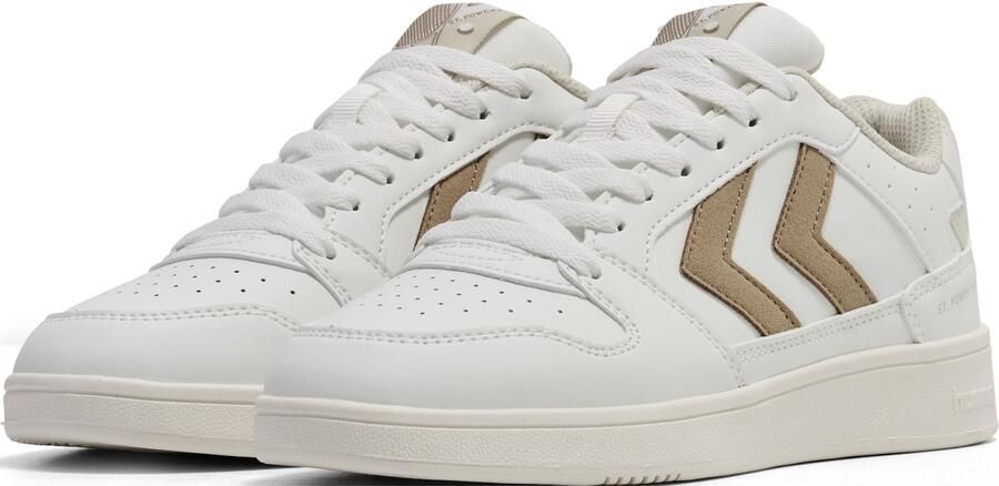 Hummel Sneakers laag beige wit - Foto 5