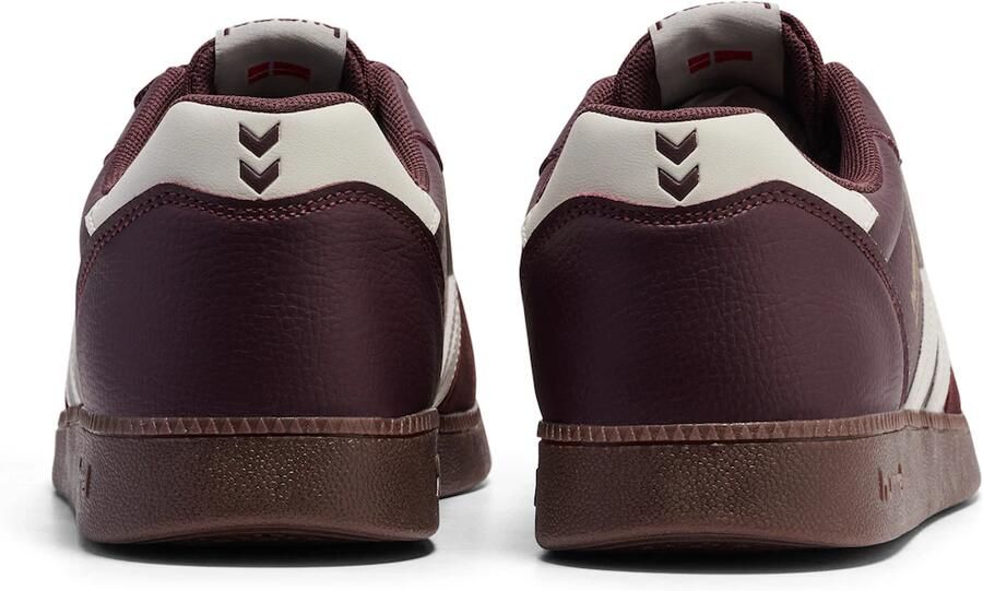 Hummel Sneakers laag donkerrood wit - Foto 2