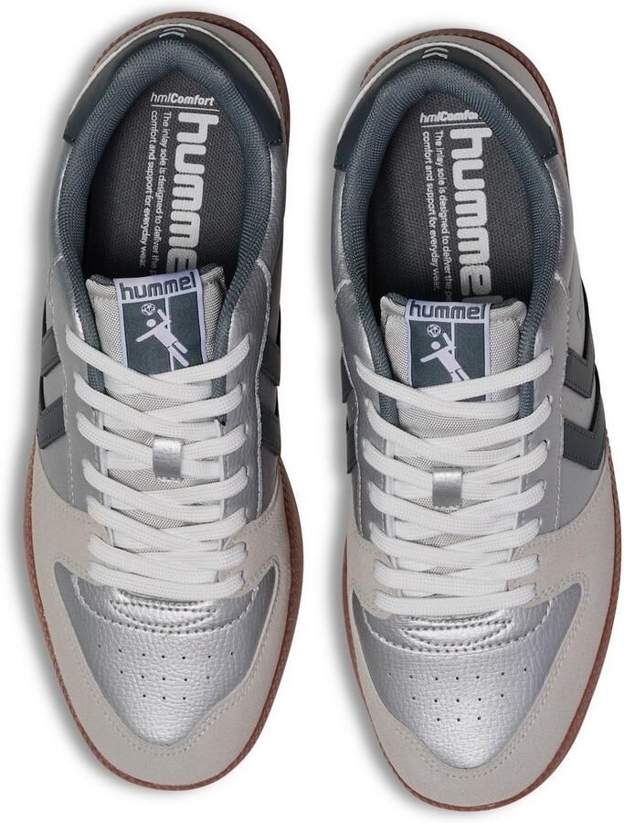 Hummel Sneakers laag 'Handball Perfect' basaltgrijs zilvergrijs greige - Foto 2