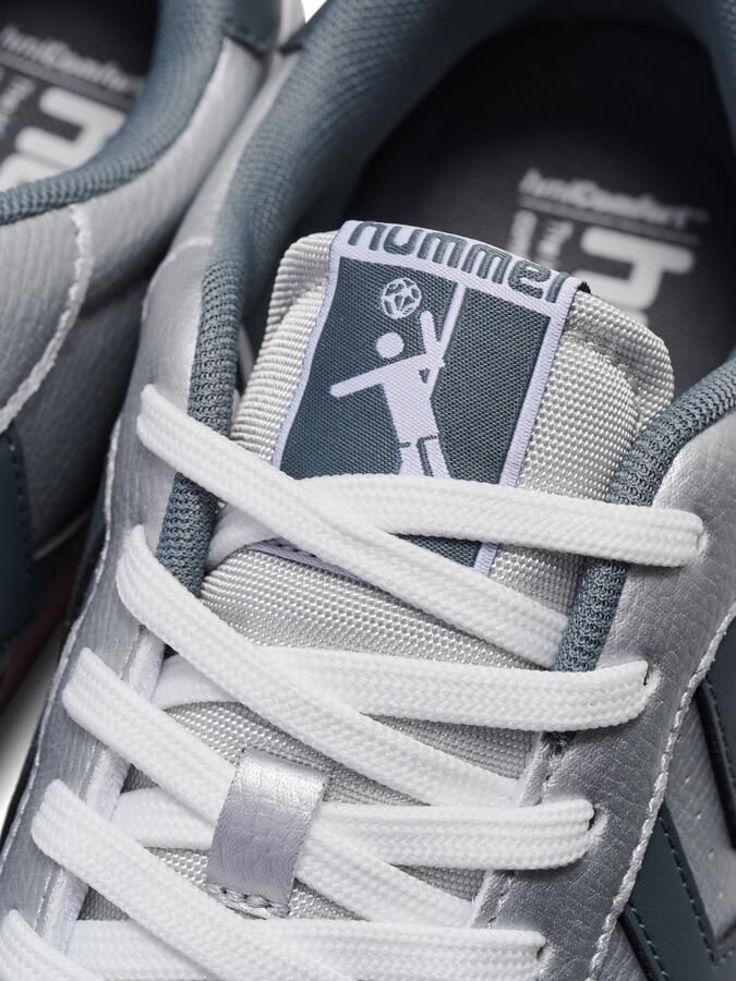 Hummel Sneakers laag 'Handball Perfect' basaltgrijs zilvergrijs greige - Foto 3