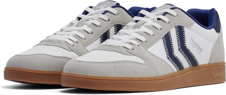 Hummel Perfekt NS handbal sneakerschoenen vegan 232725 9109 White Blue