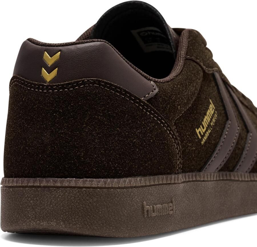 Hummel Sneakers laag ombergrijs geel - Foto 3