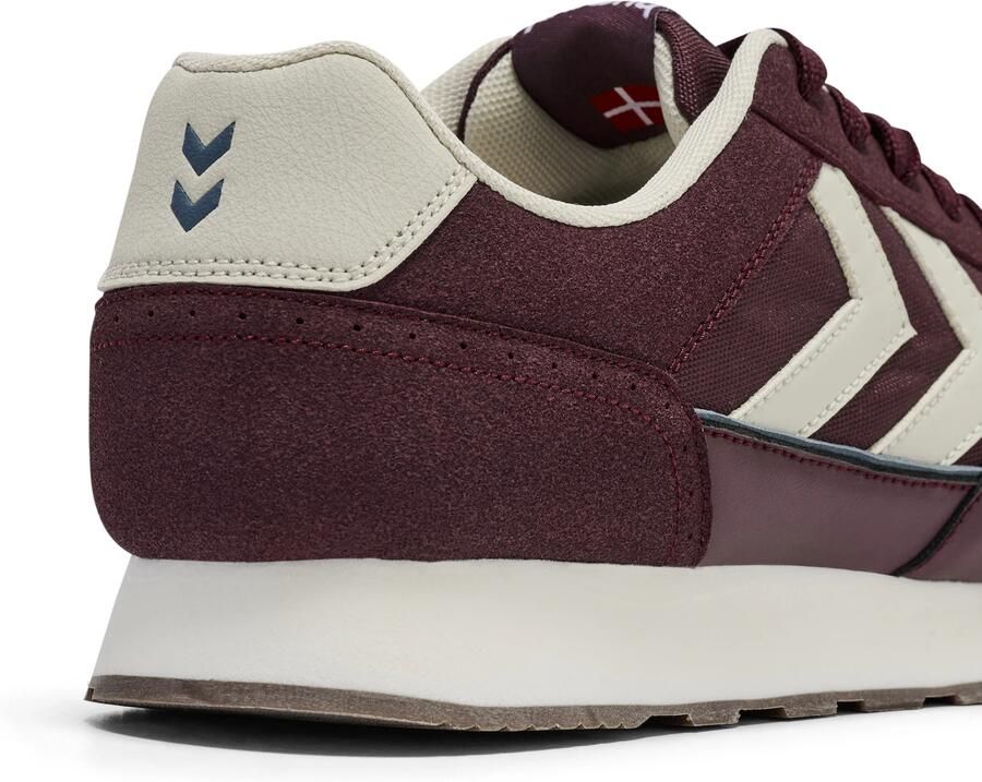 Hummel Sneakers laag 'Parlermo' donkerrood wit - Foto 3