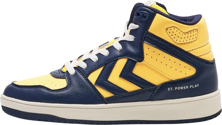 Hummel Sneakers 'ST. POWER PLAY' donkerblauw geel