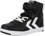 Hummel Kinder Sneaker Stadil Light Quick High Jr Black White - Thumbnail 3