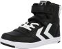 Hummel Kinder Sneaker Stadil Light Quick High Jr Black White - Thumbnail 2