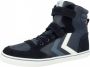 Hummel Slimmer Stadil Glitter sneakers donkerblauw kobaltblauw ecru - Thumbnail 3