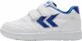 Hummel Kinder Sneaker Camden Jr White Blue - Thumbnail 1