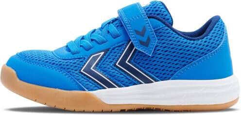 Hummel MULTIPLAY FLEX VC JR unisex sportsneaker schoenen vegan 224853 Blauw - Foto 2