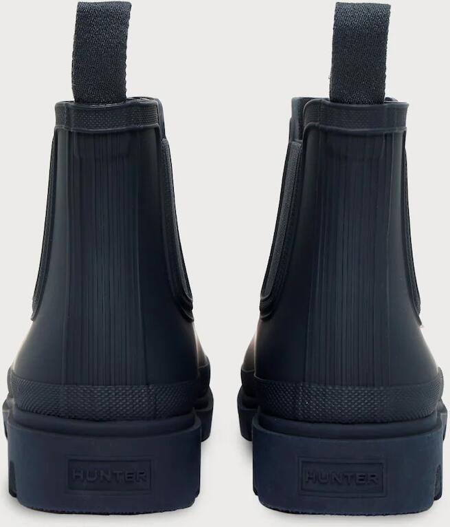 Hunter Unisex Downpour Chelsea Boots Navy - Foto 6
