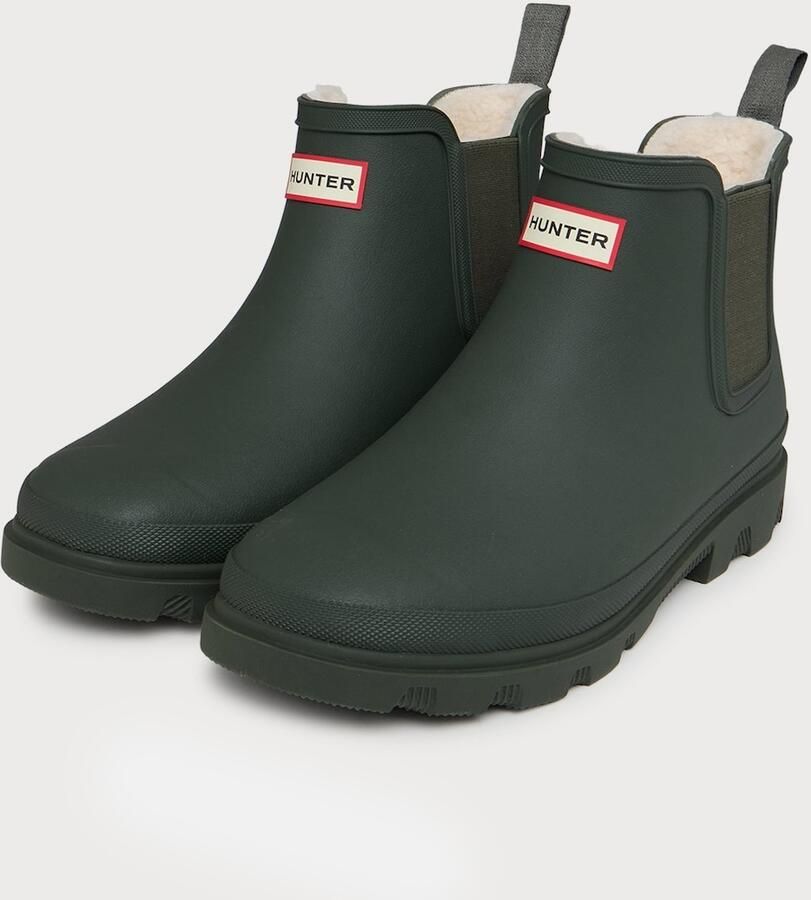 Hunter Boots Downpour Chelsea Insulated Boot Winterschoenen grijs zwart - Foto 3