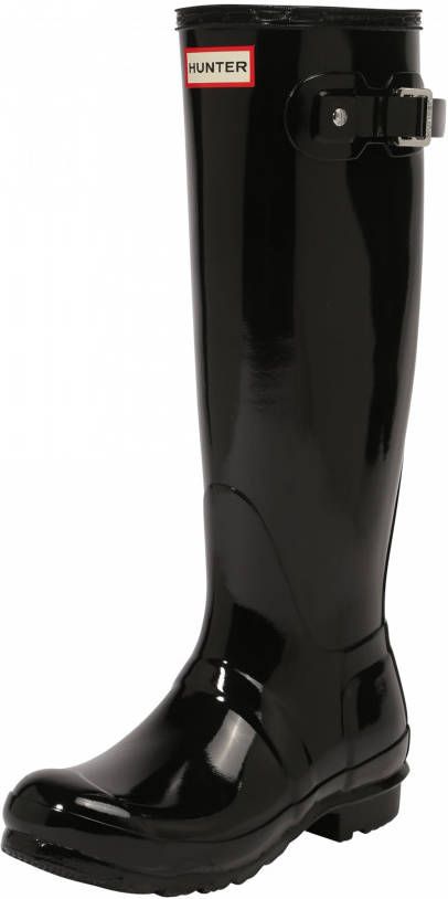Hunter Boots & laarzen Womens Original Tall Gloss Boot Black in zwart - Foto 10