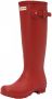 Hunter Boots Women's Original Tall Rubberlaarzen rood - Thumbnail 2