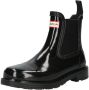 Hunter Commando Chelsea Gloss regenlaarzen Zwart Dames - Thumbnail 2