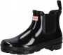 Hunter Boots Women's Original Chelsea Gloss Rubberlaarzen zwart - Thumbnail 4