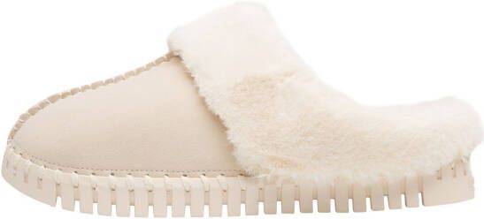ILSE JACOBSEN Pantoffels Dames Tulip3871 Maat: 37 Materiaal: Suèdelook Kleur: Beige - Foto 4