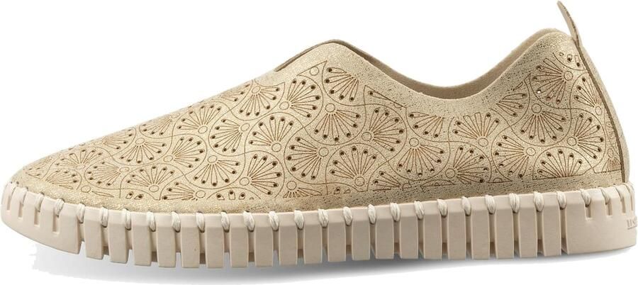 ILSE JACOBSEN Huisschoenen 'Tulip' goud - Foto 5
