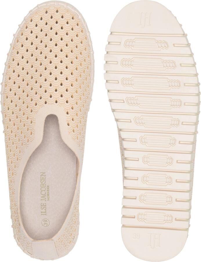 Ilse Jacobsen Instappers Dames Instapschoenen Damesschoenen Canvas Tulip3275 Gebroken wit - Foto 11