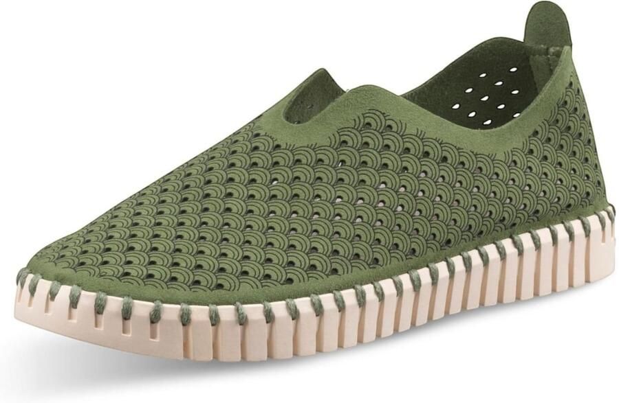 ILSE JACOBSEN Sneakers laag 'TULIP3275' groen